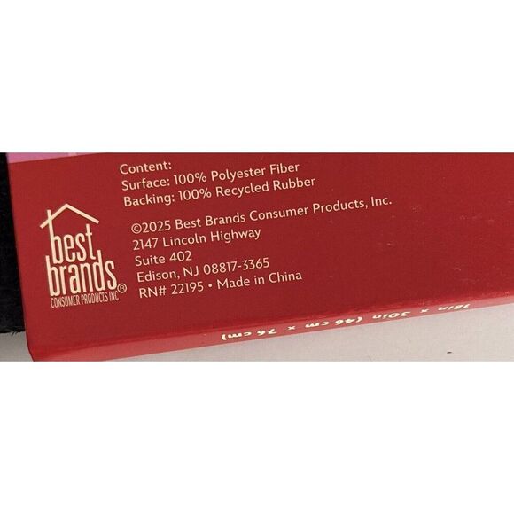 Nightmare Before Christmas Jack Skellington Valentines Rubber Outdoor Mat 18x30” - Picture 13 of 16